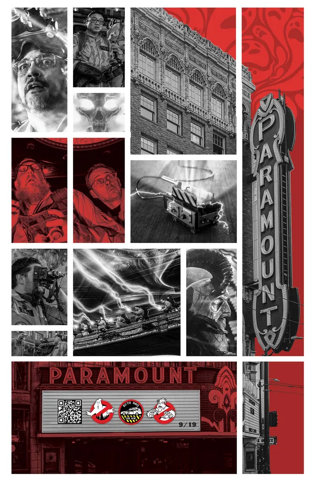 Ghostbusters In Concert Poster.